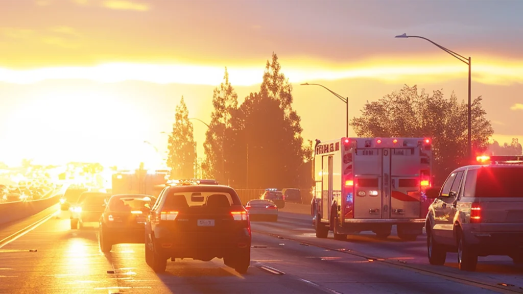 1 Dead 2 Injured after a Multi-Vehicle Collision in Sacramento