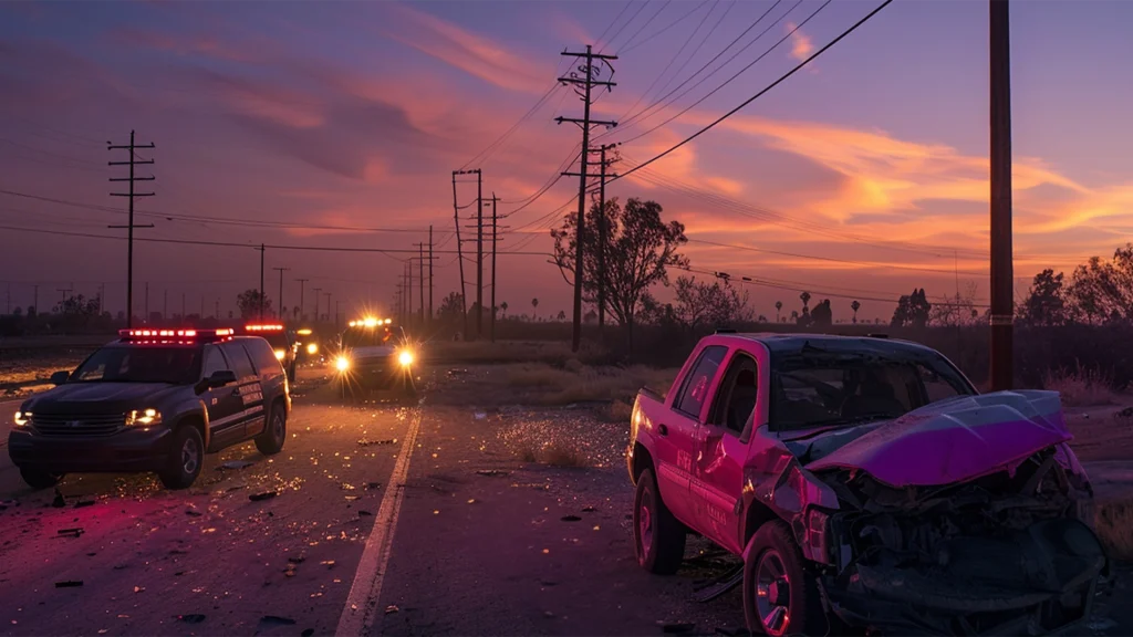 1 Dead 5 Injured in Multi-Vehicle Accident in Bakersfield