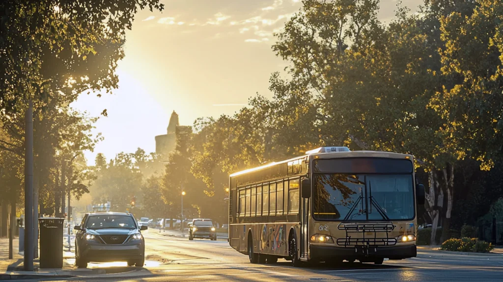 2 Hospitalized After Car Collides with Sacramento Transit Bus