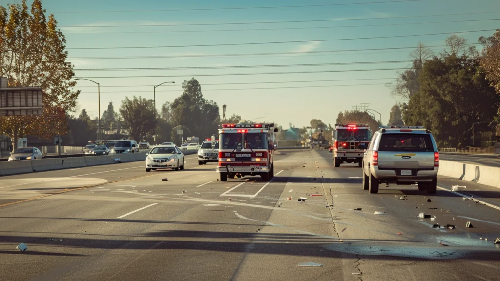 3 Injured after a Multi-Vehicle Crash on Hwy 50 in Sacramento