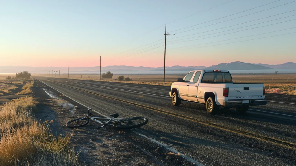 57-Year-Old Bicyclist Hit by a Truck in Buttonwillow