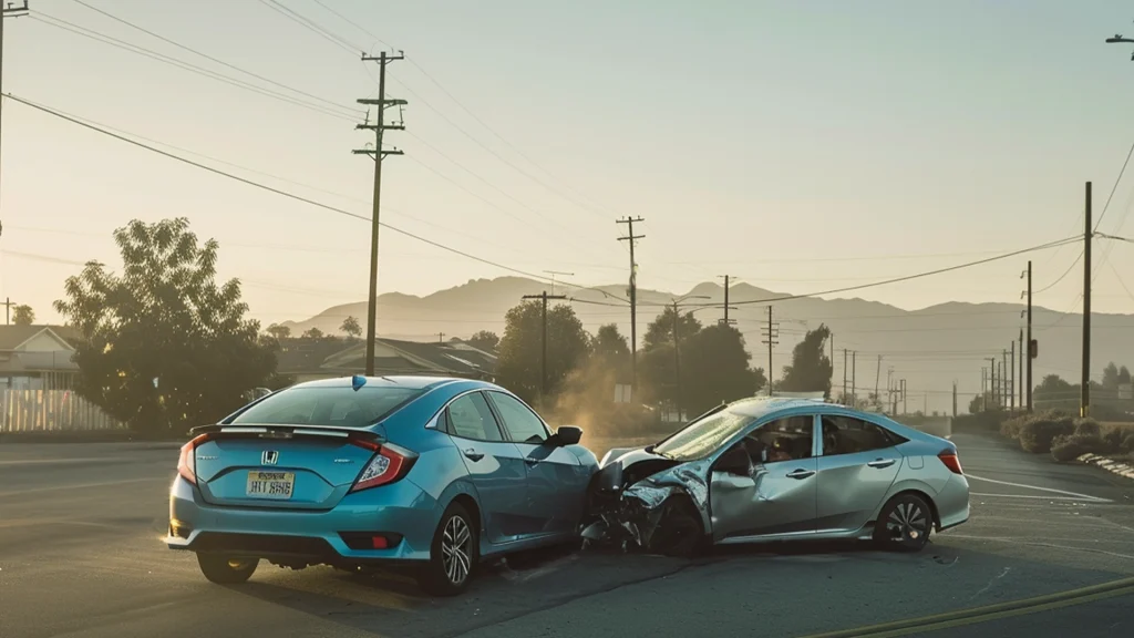 A Driver Dies after a Two-Vehicle Collision in Tulare County