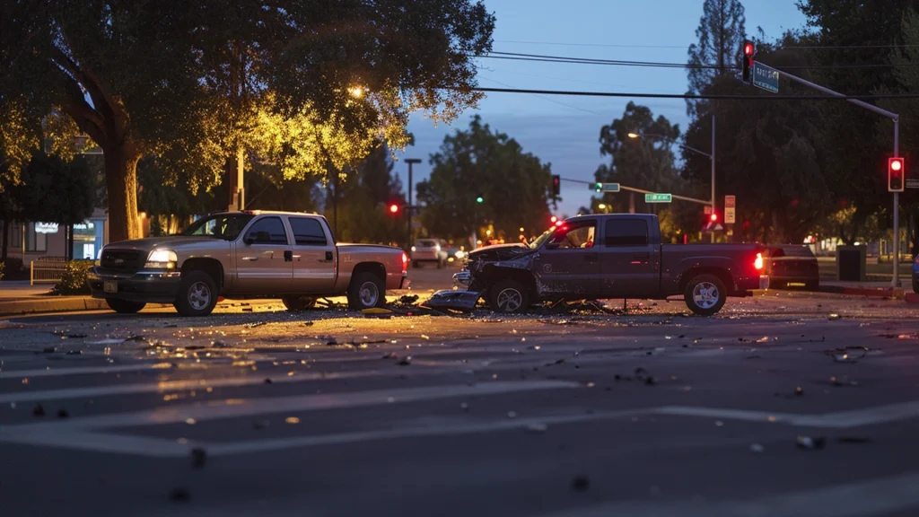 A Two-Vehicle Collision Leaves One Injured In Turlock