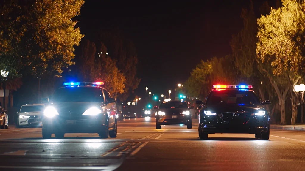 Arresto realizado tras un accidente en persecución policial en el condado de Fresno