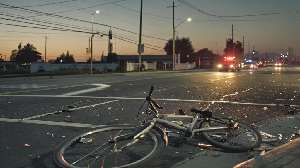 Bicyclist Hospitalized after Being Hit by a Vehicle in Bakersfield