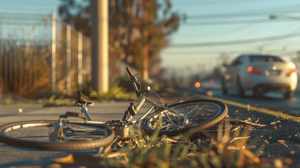 Bicyclist Injured after a Crash on I-5 Offramp near Walnut Grove