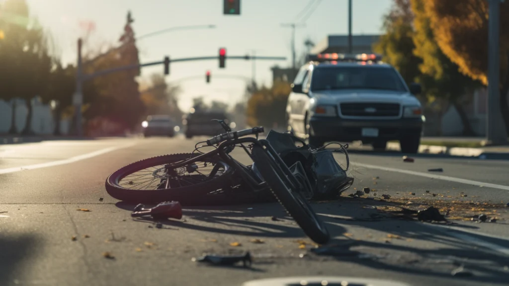 Bicyclist is Struck in Multi-Vehicle Accident in Bakersfield