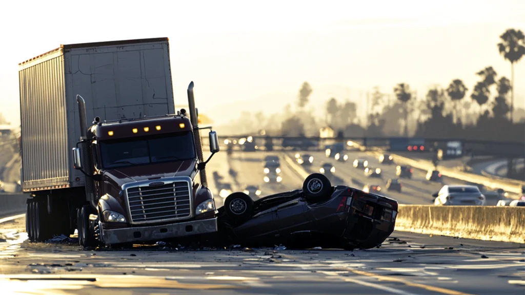 Big-Rig Accident on I-580 Creates Chaos in Alameda County