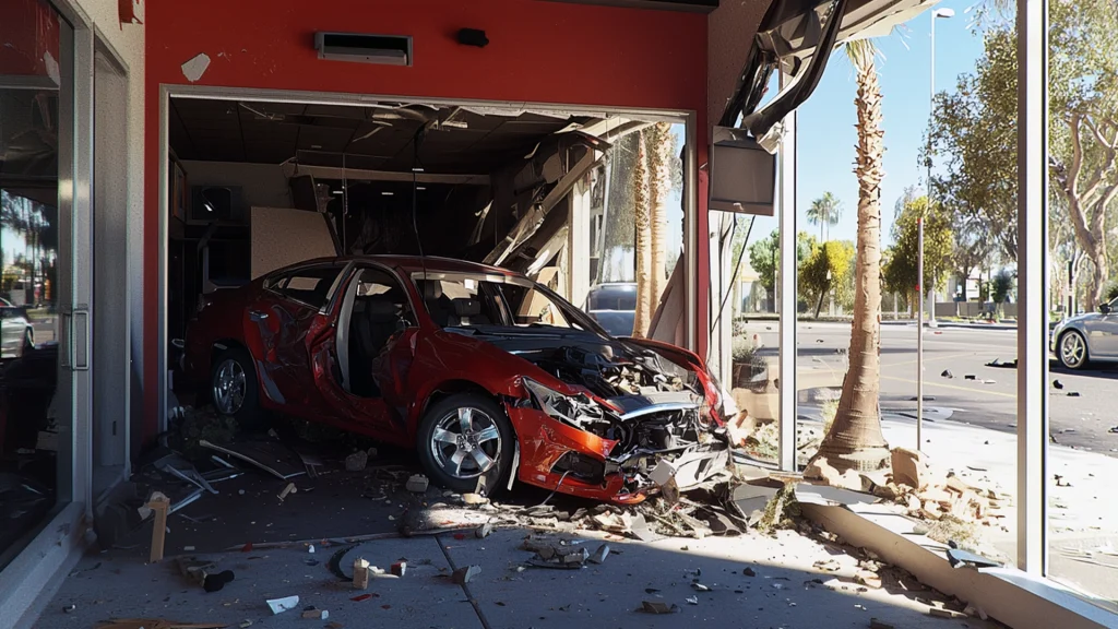 Car Crash at a Modesto Marijuana Store Sends Two to Hospital