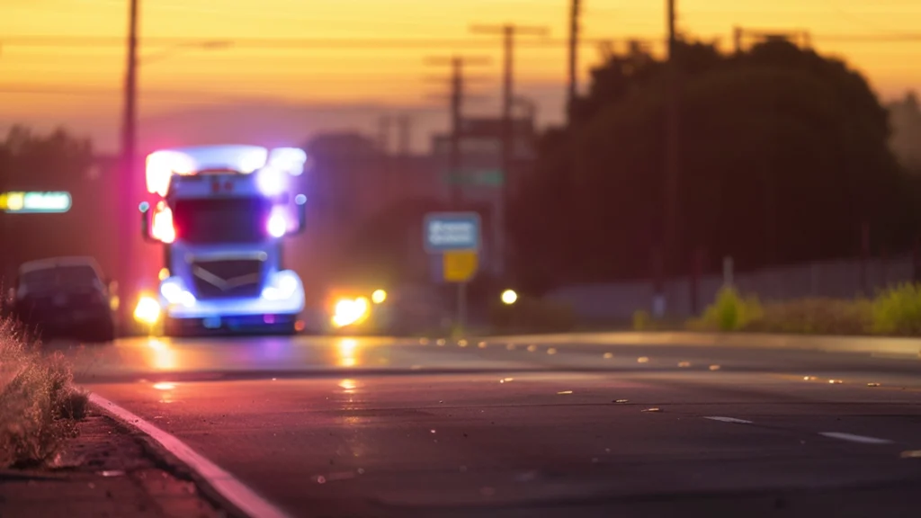 Commercial Truck Hits and Injures Pedestrian in Keyes