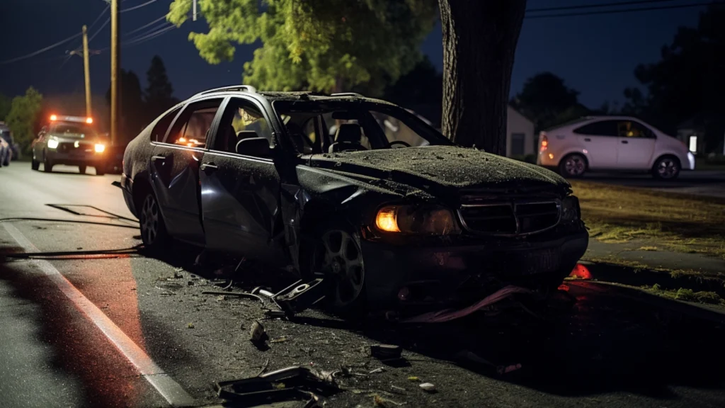 Driver is Dead after Hitting a Tree in Suisun City