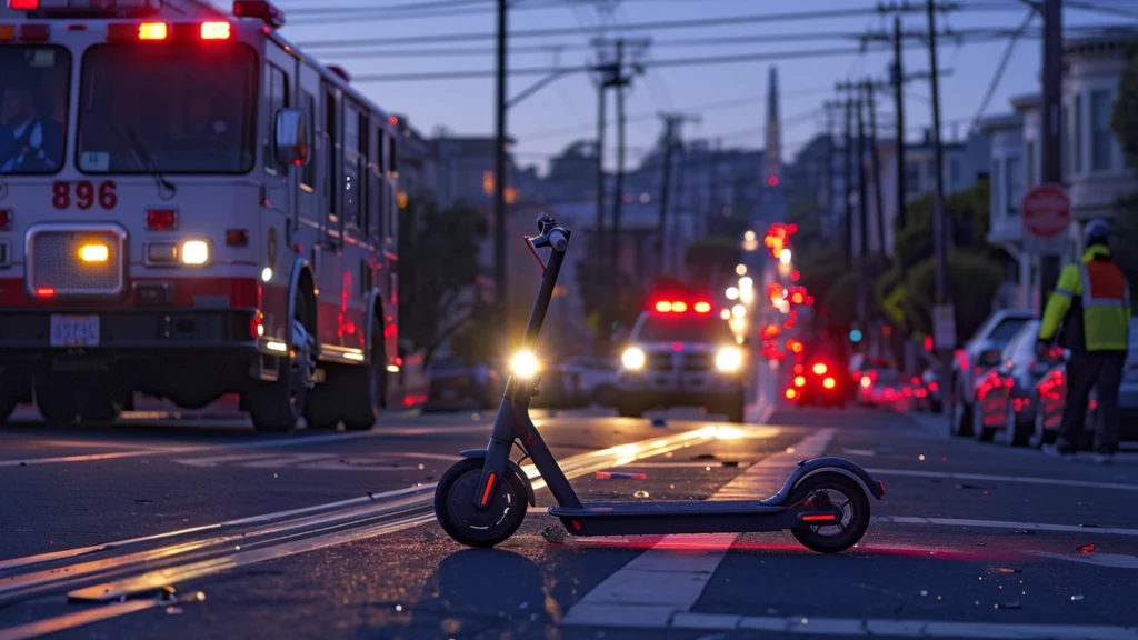 E-Scooter Rider Hit by a Vehicle in San Franciscos SoMa District