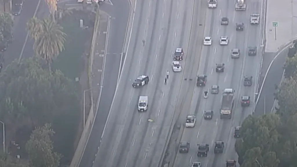 Fatal Semi-Truck Accident on SB 101 Freeway Halts Traffic in Echo Park