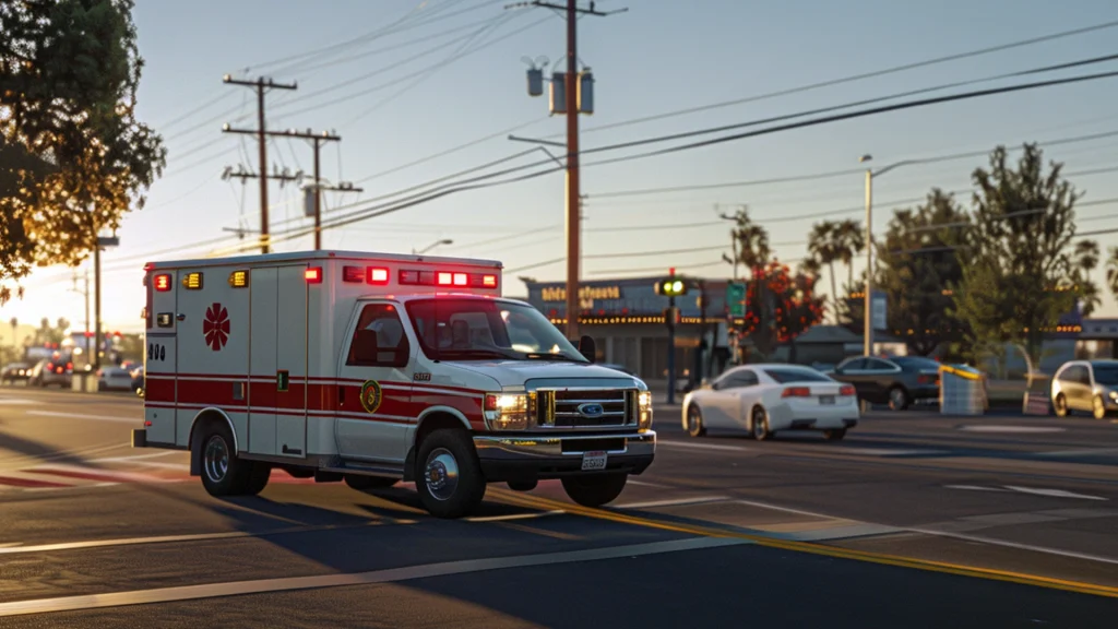 Fresno Pedestrian Hospitalized After Shaw Avenue Vehicle Crash