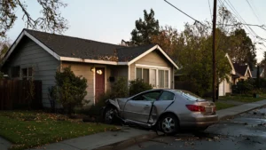 Hit-and-Run Driver Leaves Sacramento Home Damaged