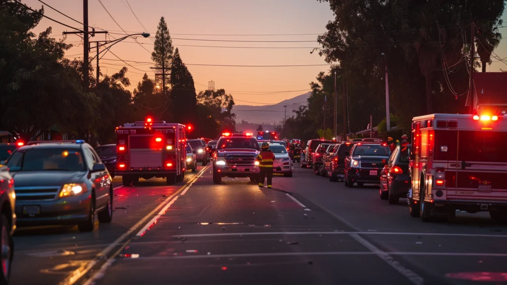 Injuries Reported after a Multi-Vehicle Accident in Ceres