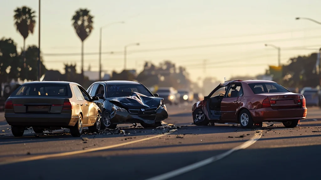 Injuries after a Multi-Vehicle Crash on Pock Lane in Stockton