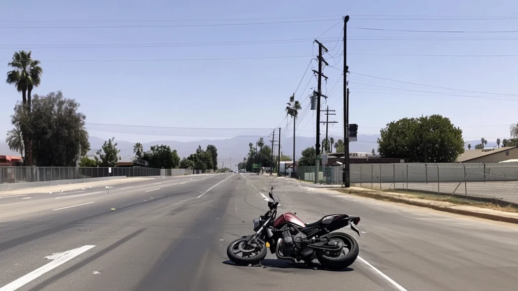 Motorcyclist Injured After Crash with Vehicle in Bakersfield