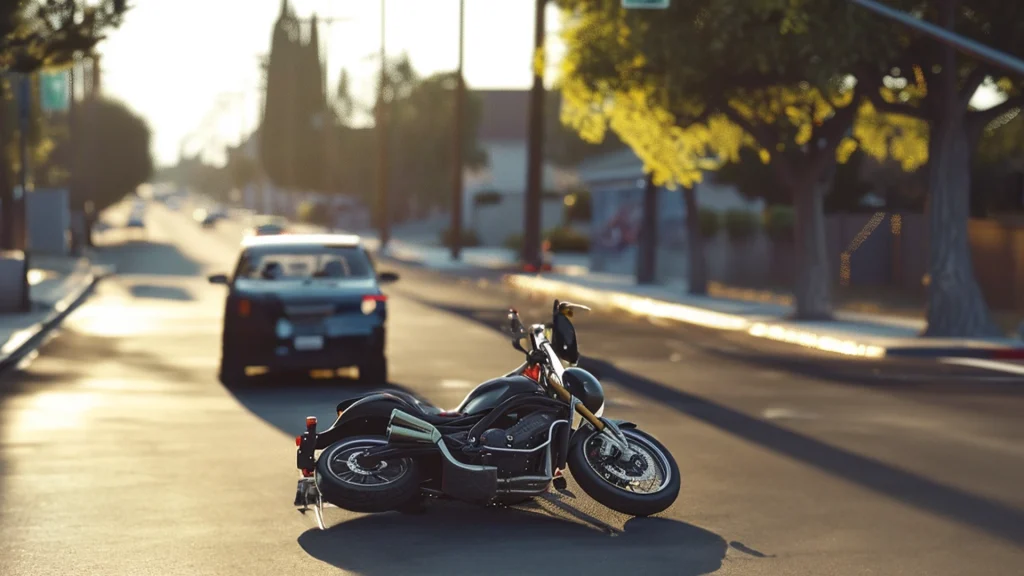 Motorcyclist Sustained Injuries after a Collision in Folsom