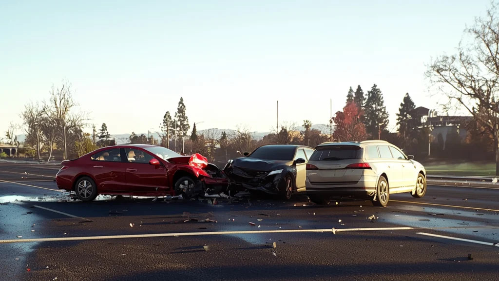 Multi-Vehicle Collision on Florin Road in Sacramento County