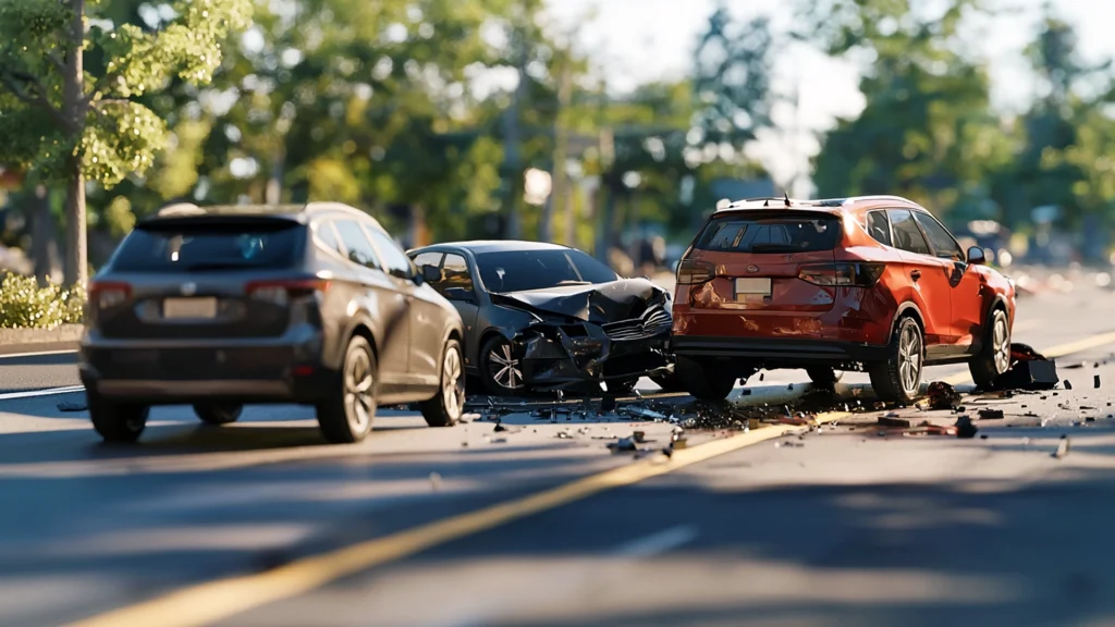 Multi-Vehicle Collision on Highway 113 in Woodland