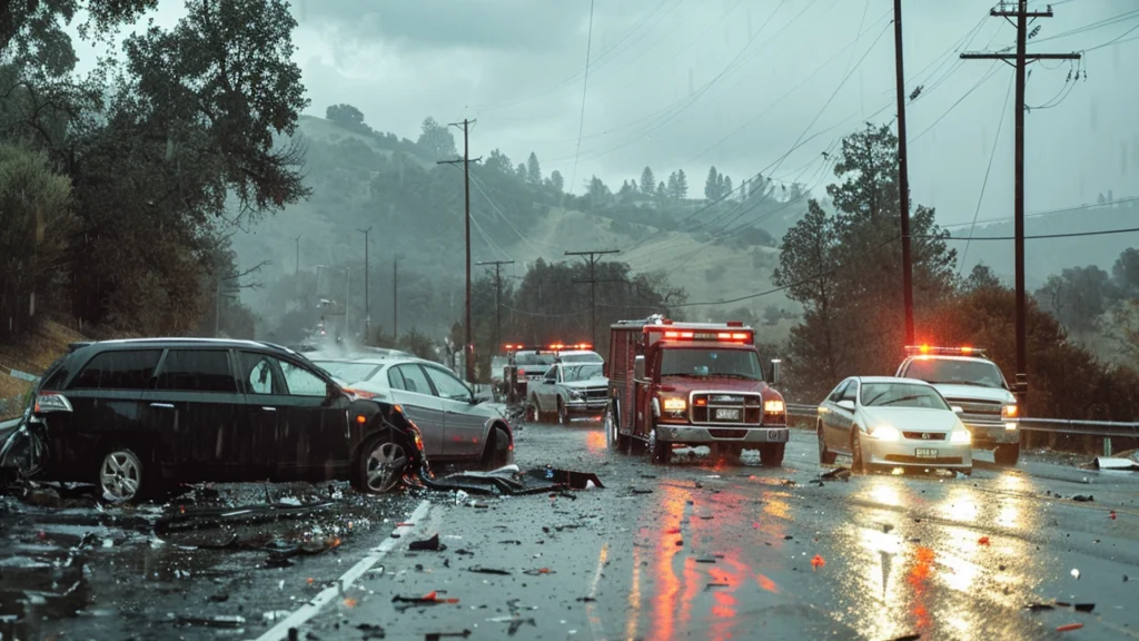 Multi-Vehicle Collision on Hwy 70 in Oroville Caused by Unsafe Driving