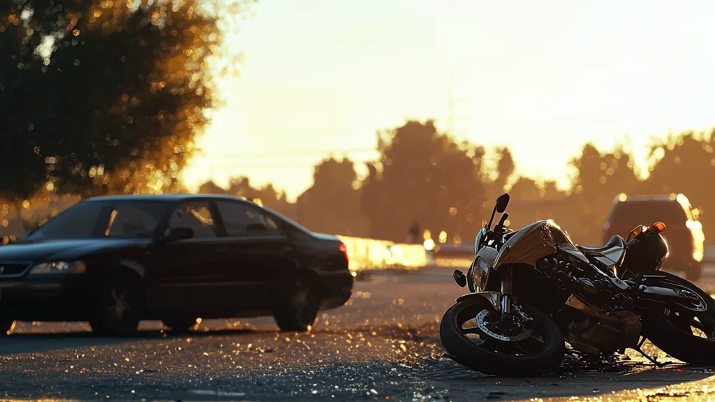 Multi-Vehicle Crash Involving a Motorcycle in Sacramento