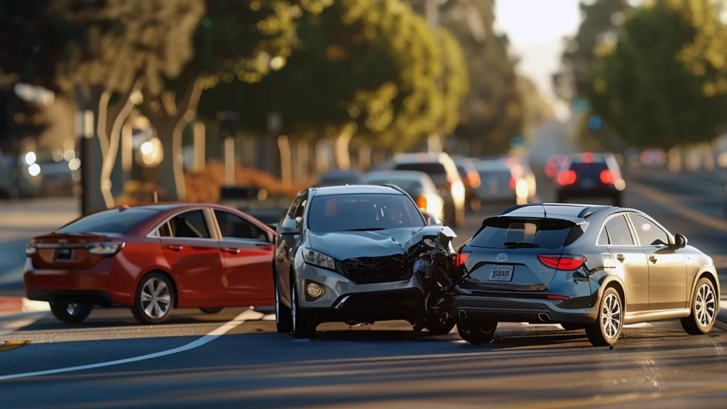 Multi-Vehicle Crash Leads to Road Closures in Union City