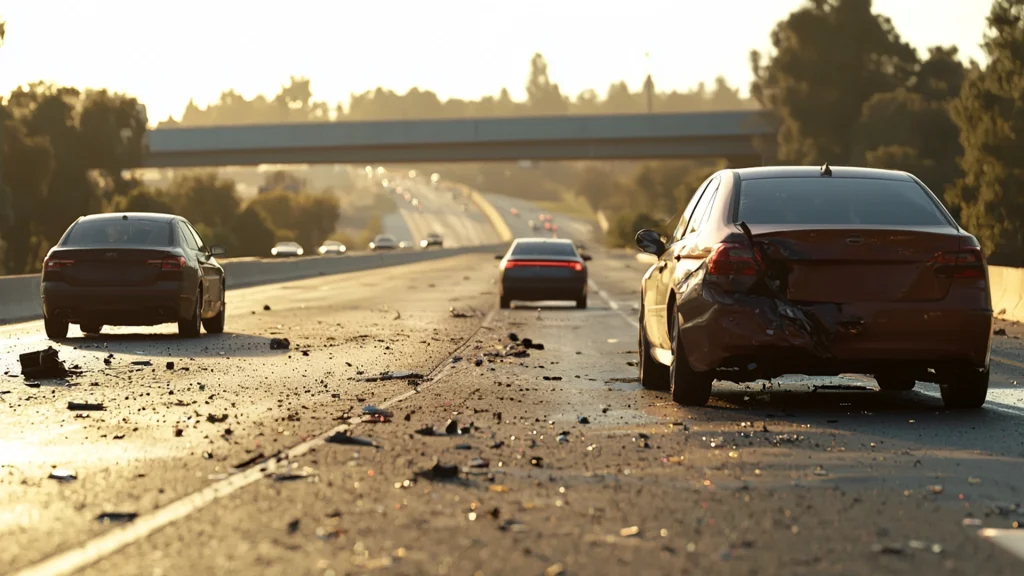 Multi-Vehicle Crash on Eastbound Interstate 80 Near Rocklin