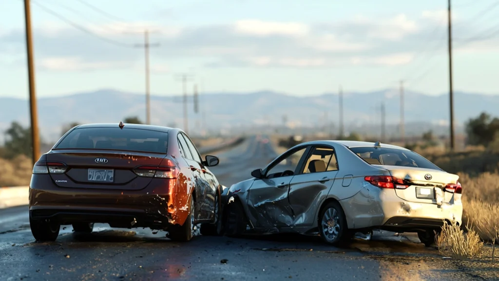 Multiple Vehicles Collide on Highway 120 in Manteca