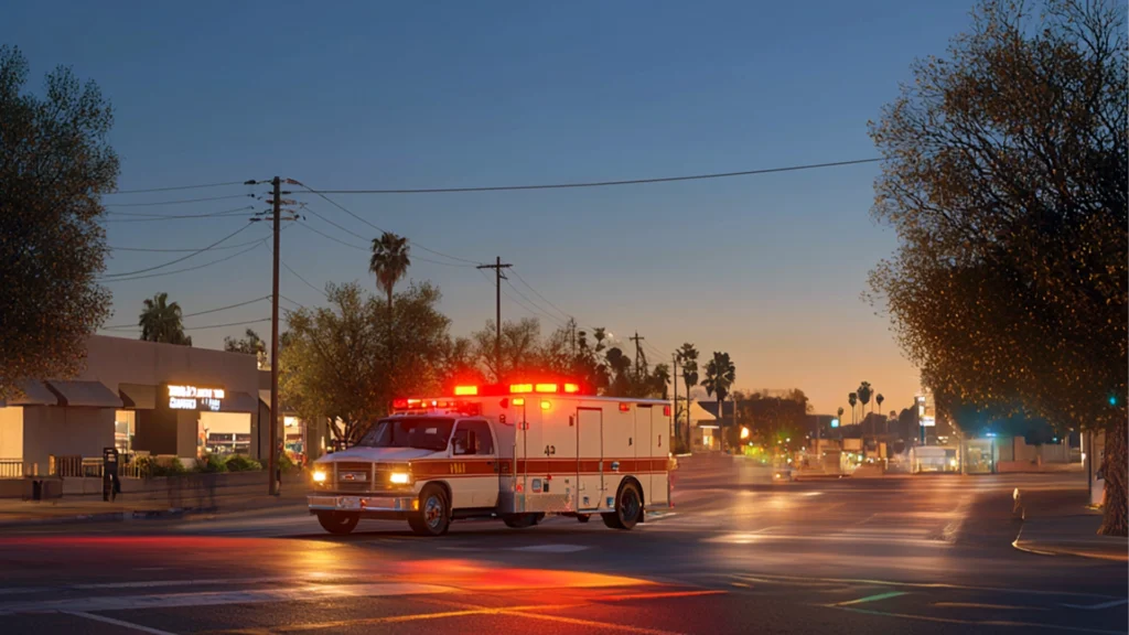 Pedestrian Hospitalized After Collision in Visalia