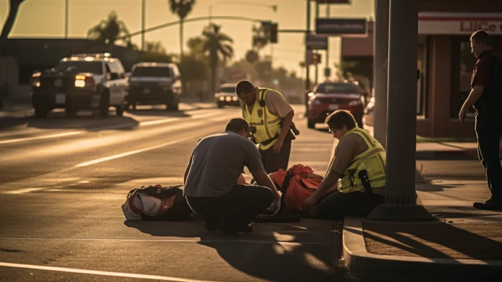 Pedestrian Injured in a Hit-and-Run Incident near Bakersfield