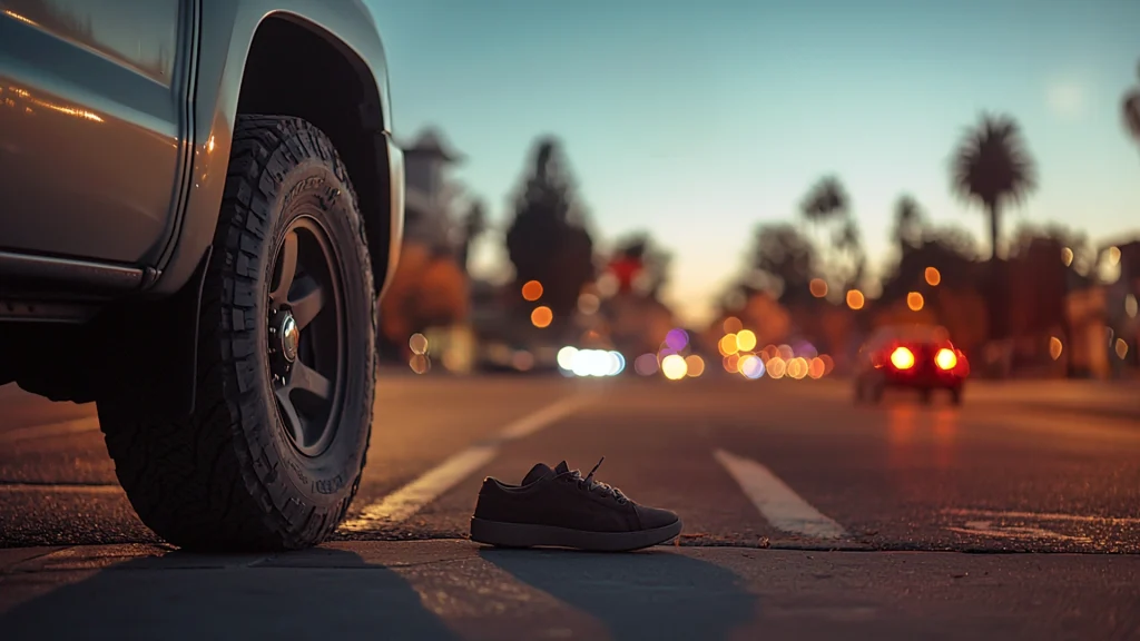 Una camioneta atropella a un peatón en Bakersfield