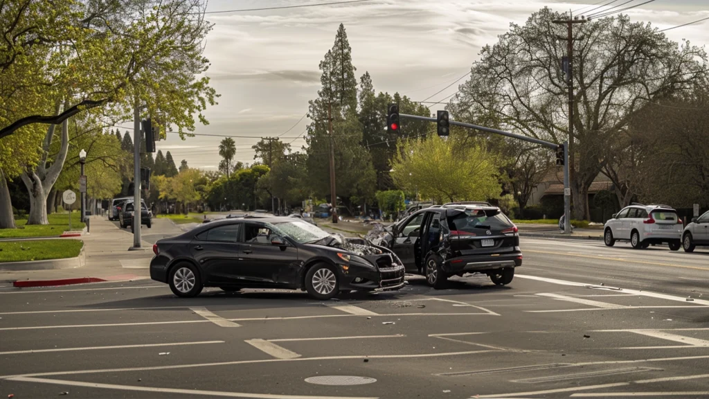 Possible Minor Injury When Two Vehicles Collide In Fair Oaks