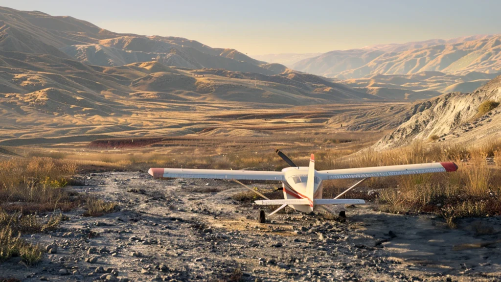 Small Plane Crashes in Remote Area Southeast of Livermore