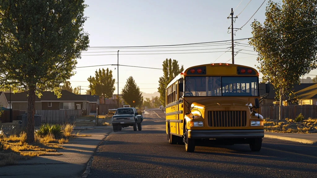 Student and Driver Hospitalized Following a Galt Bus Accident