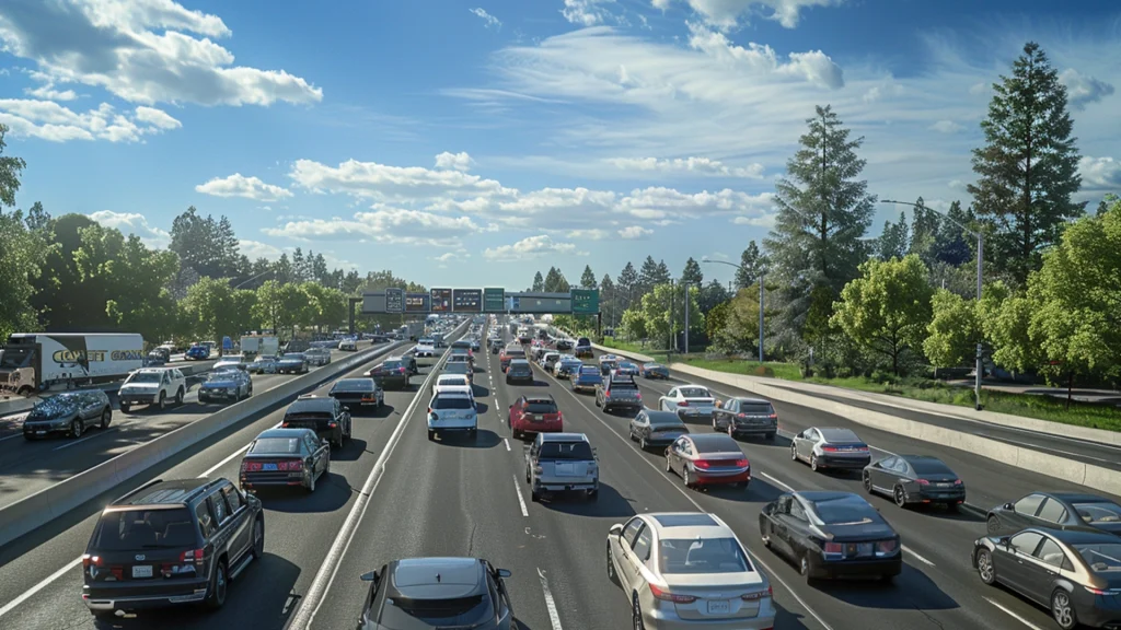 Traffic Halted after Multi-Vehicle Crash in West Sacramento