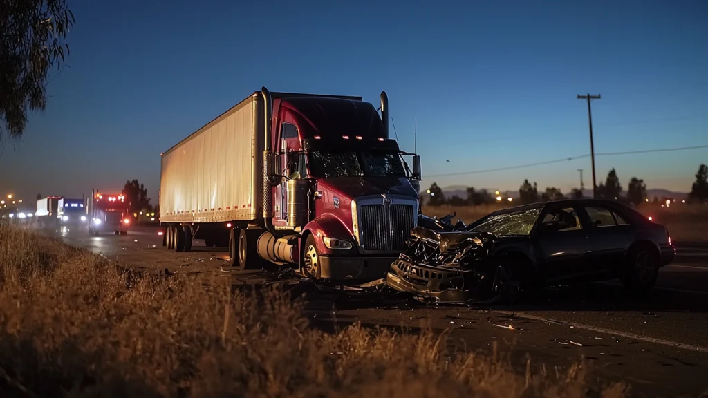 Two Injured Following a Semi-Truck Collision Near Tipton