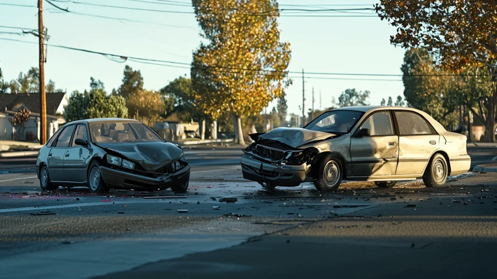 Two Injured Following a Two-Vehicle Accident in Ceres