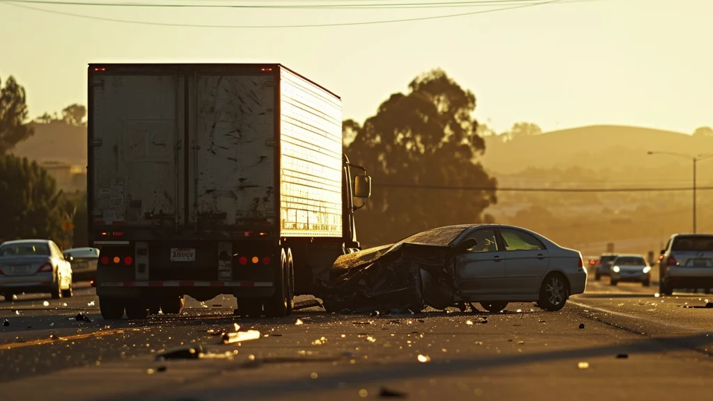 Two Injured after a Box Truck Accident on Hwy 92 in Half Moon Bay