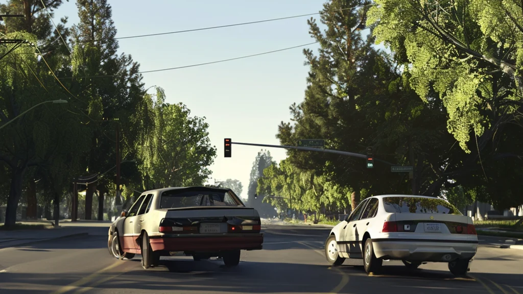 Two-Vehicle Accident in Sacramento Hospitalizes Two Drivers