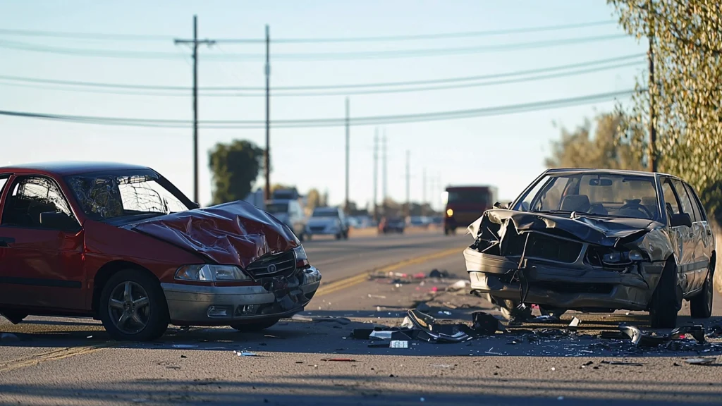 Two-Vehicle Accident on East Collier Road in Collierville