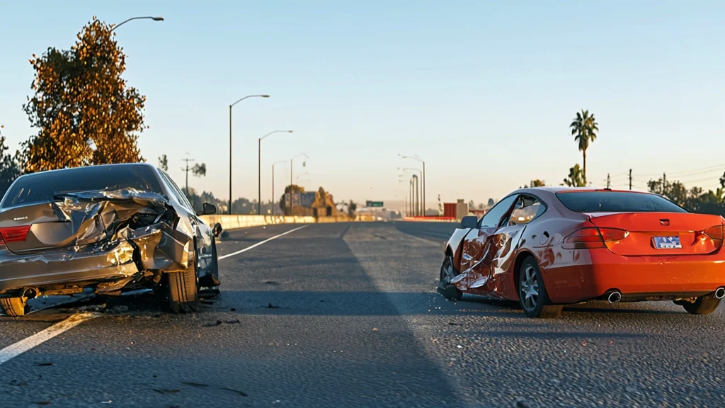 Two-Vehicle Collision on Sacramentos Highway 50 Connector