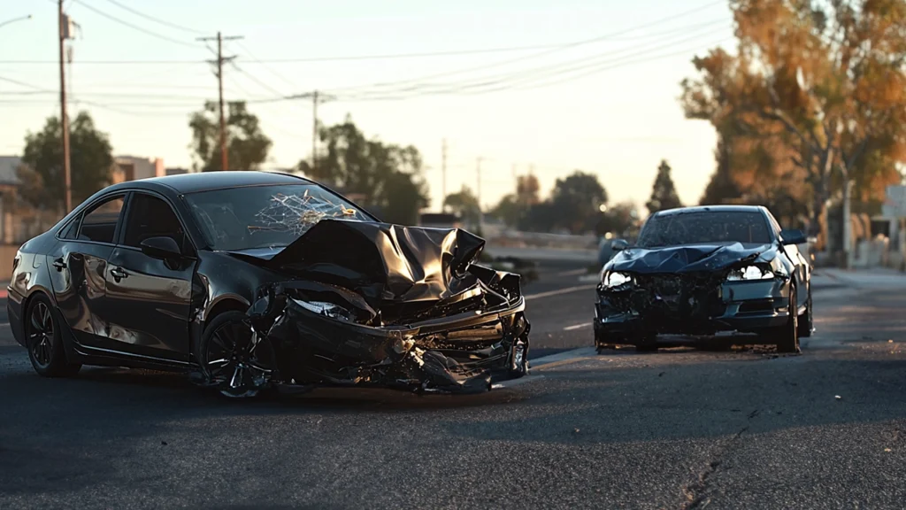 Two-Vehicle Crash in Bakersfield Involved a Stolen Vehicle