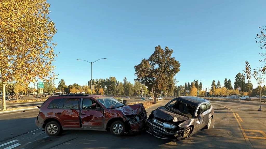 Two-Vehicle Crash in Sacramento County Sends Man to Hospital