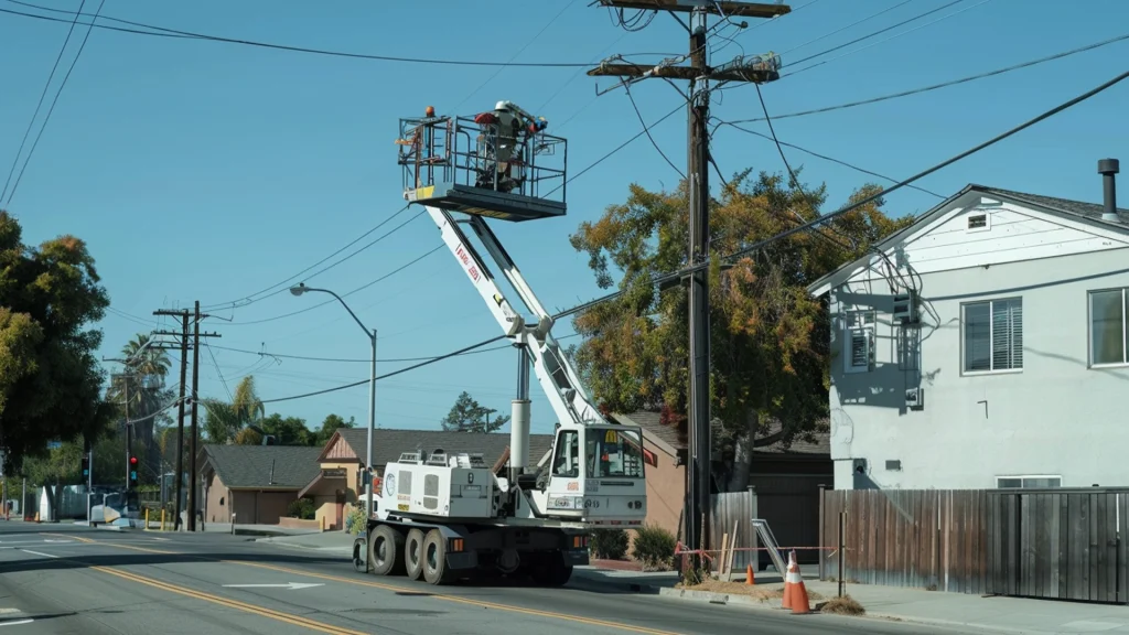 Two Workers Hospitalized in San Jose after Hitting a Power Line