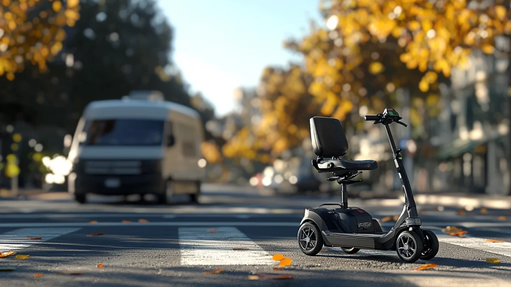 Van Hits a Pedestrian on a Mobility Scooter in Berkeley