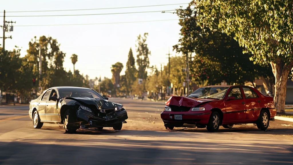 Woman and Child Injured in Two-Vehicle Crash in Arden-Arcade