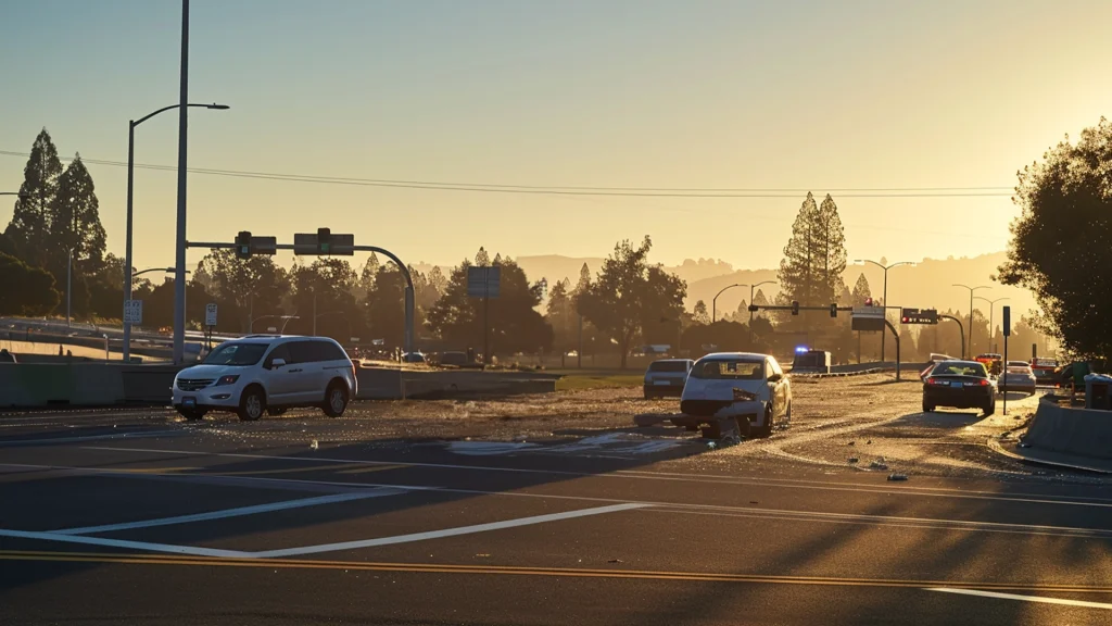 Wrong-Way Driver Causes Accident on Highway 101 in Mountain View