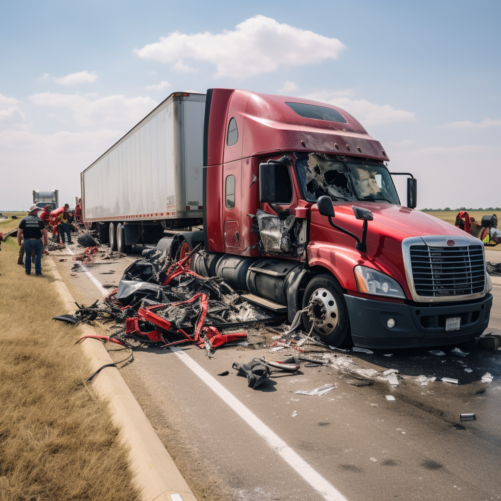 Accidente de semirremolque